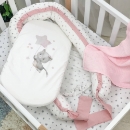 Protectie somn – Baby Nest Pink Cat